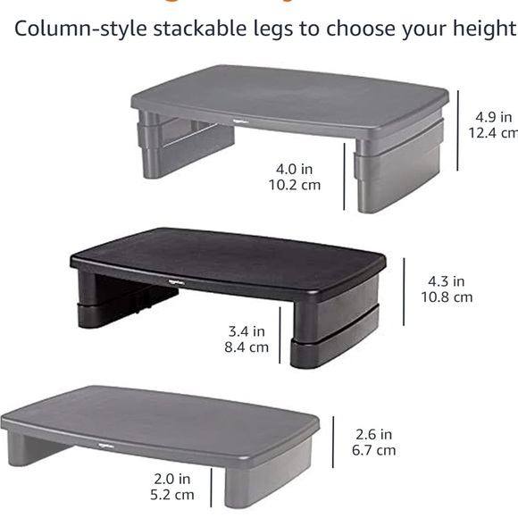 Amazon Basics Computer Riser - Picture 7 of 8